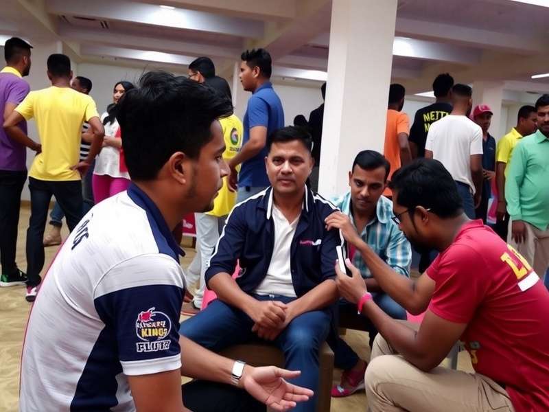 Kolkata Kings Blitz Community Meetup Kolkata Kings Blitz community meetup with players interacting and playing the game